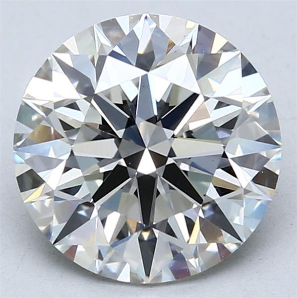 3.03 Carat Round Lab Diamond