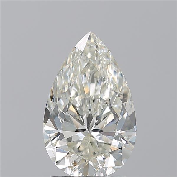 2.02ct K SI2 Rare Carat Ideal Cut Pear Diamond
