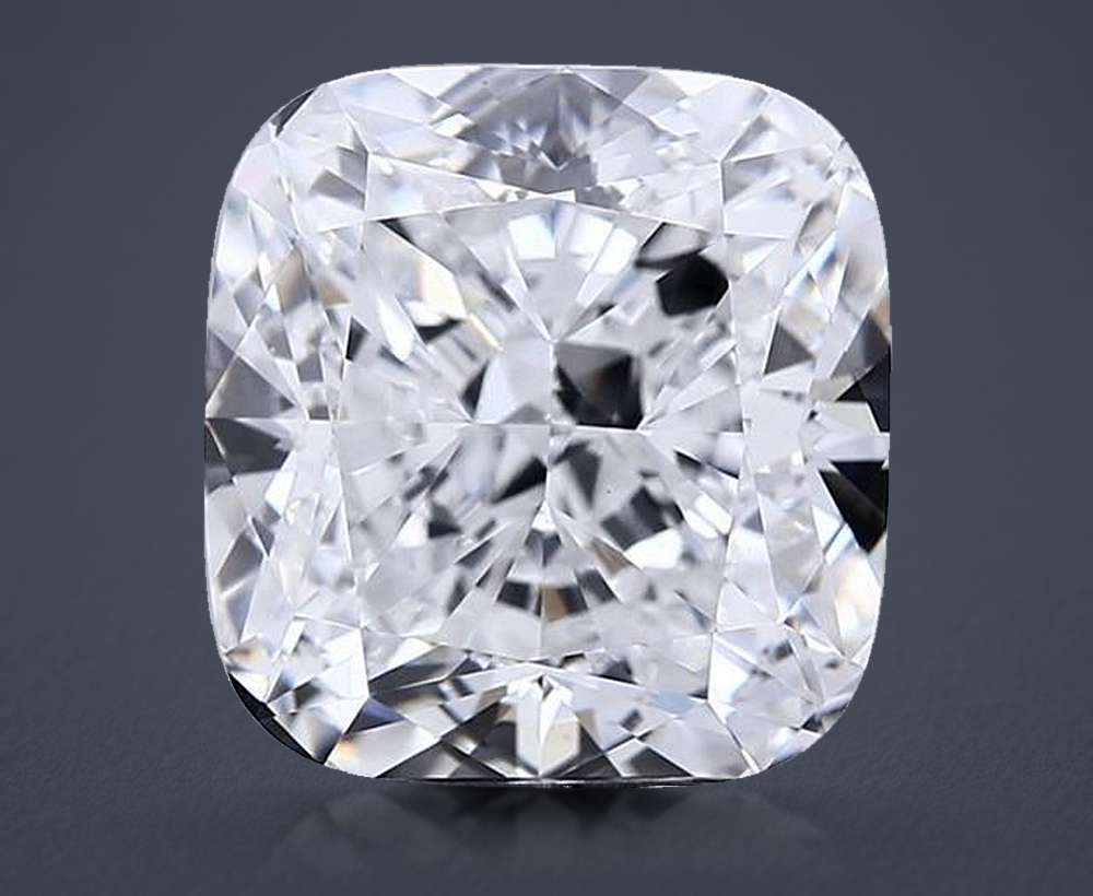 3.82 Carat Cushion Lab Diamond