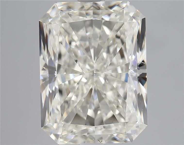 5.07ct K SI1 Rare Carat Ideal Cut Radiant Diamond
