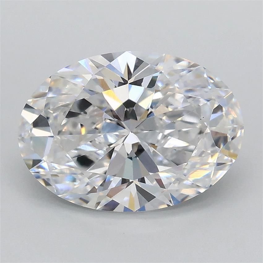 2.09ct D VS1 Rare Carat Ideal Cut Oval Lab Grown Diamond