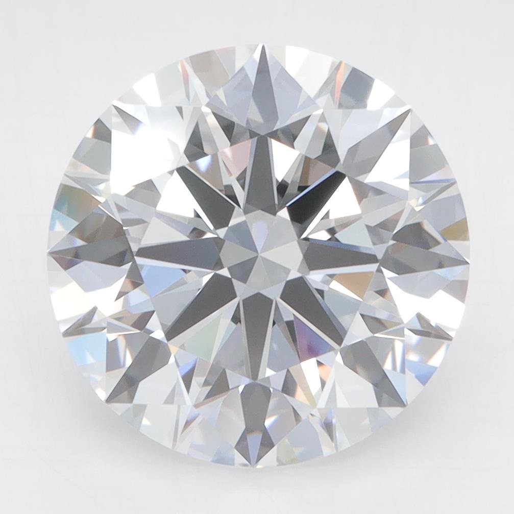 5.46ct D FL Rare Carat Ideal Cut Round Lab Grown Diamond