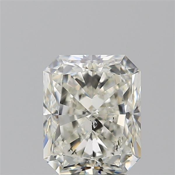 3.02ct J SI2 Very Good Cut Radiant Diamond