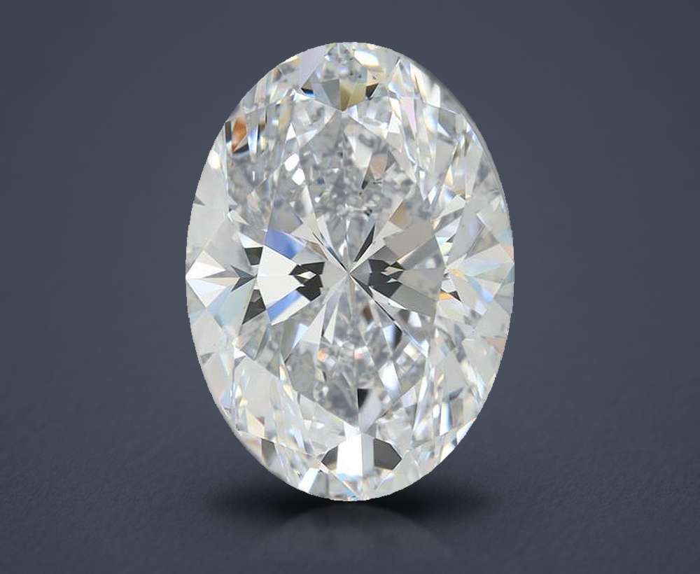 5.00 Carat Oval Lab Diamond