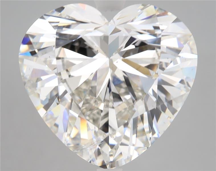 10.09ct H SI1 Excellent Cut Heart Lab Grown Diamond