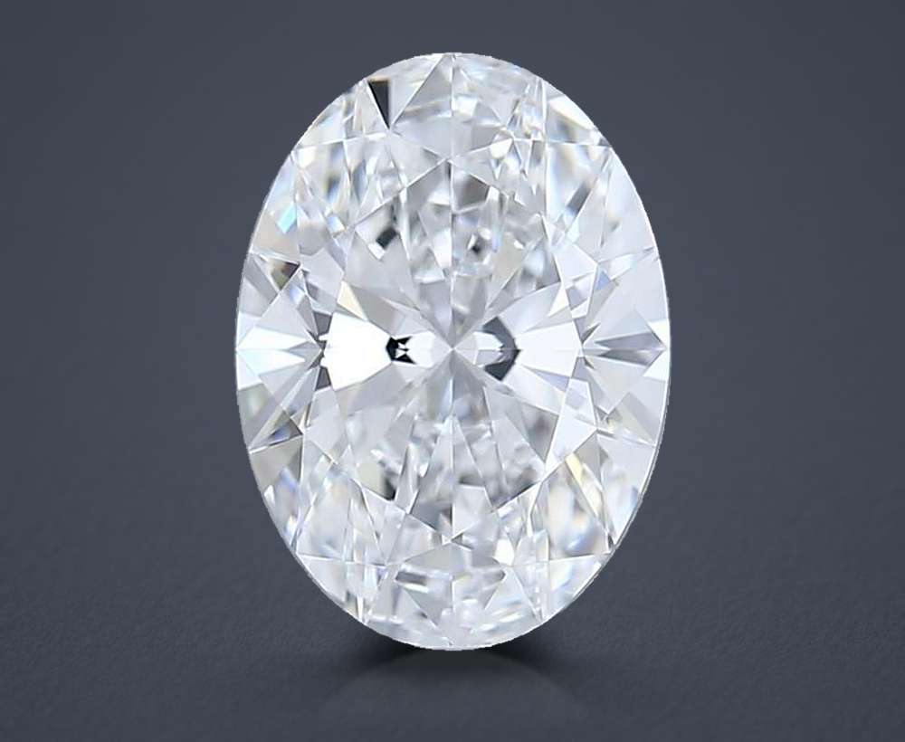 1.45 Carat Oval Lab Diamond