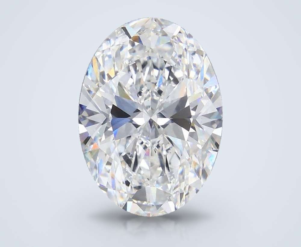 5.52 Carat Oval Lab Diamond