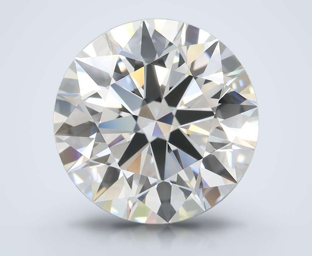 4.02 Carat Round Lab Diamond