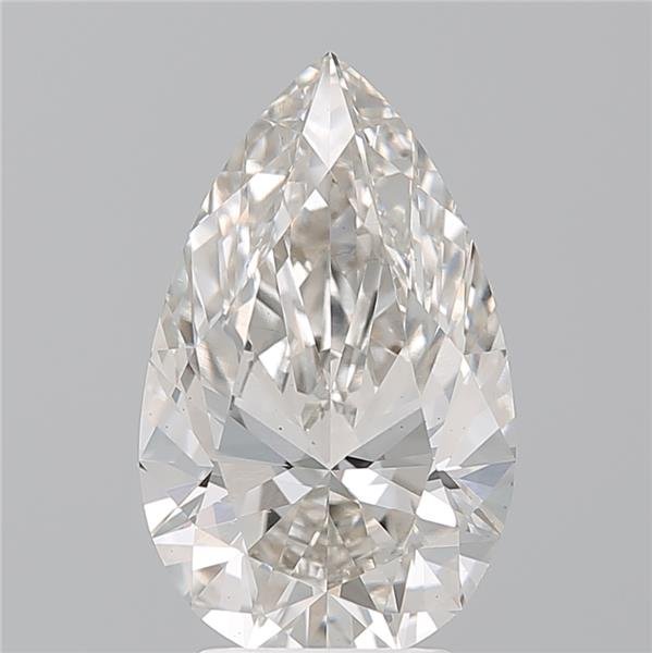 3.26ct I VS1 Rare Carat Ideal Cut Pear Lab Grown Diamond