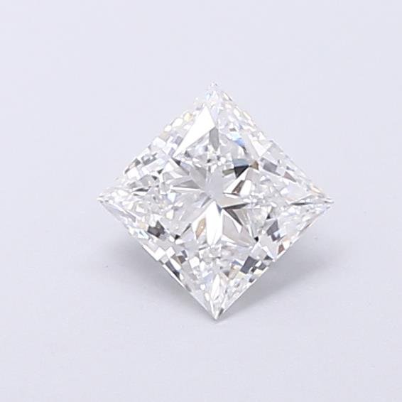 0.54ct D VS1 Excellent Cut Princess Lab Grown Diamond