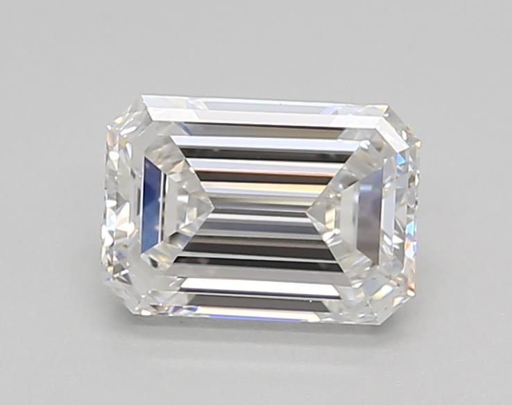 1.02ct E VVS2 Rare Carat Ideal Cut Emerald Lab Grown Diamond