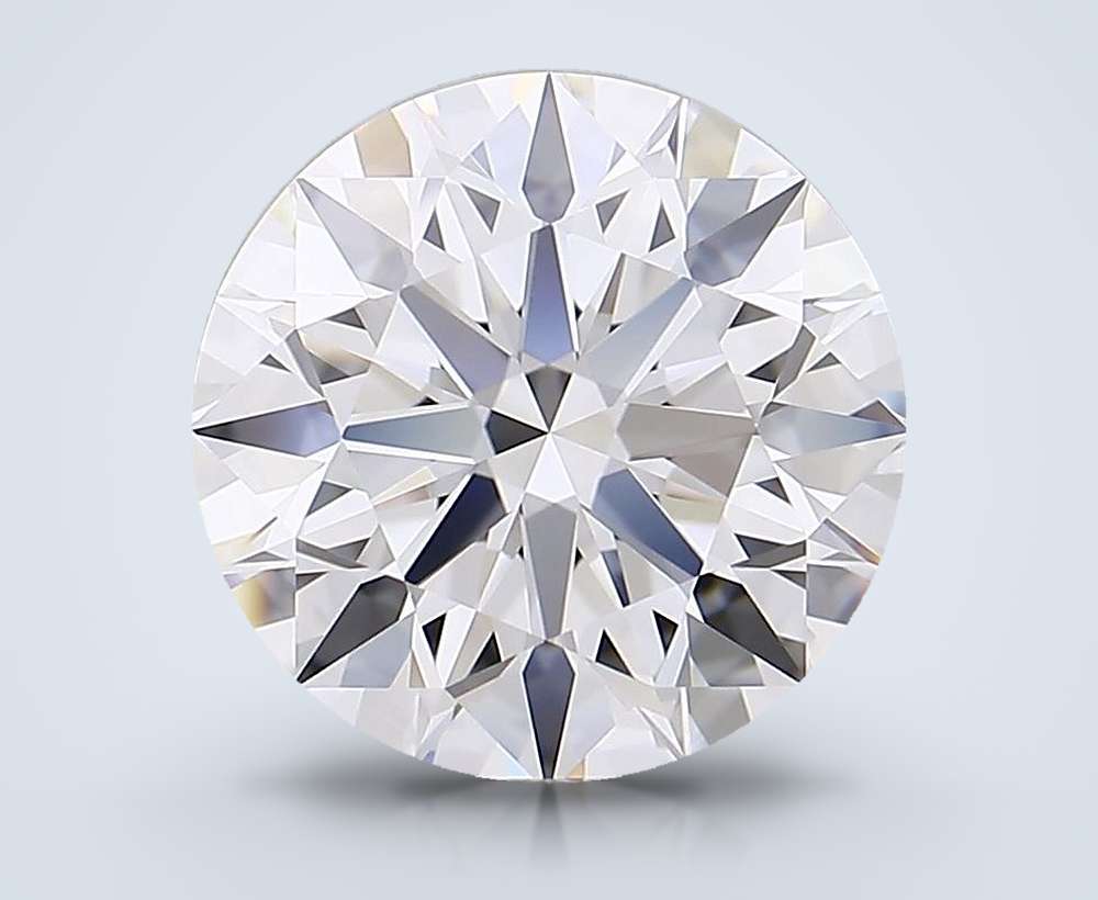 4.07 Carat Round Lab Diamond