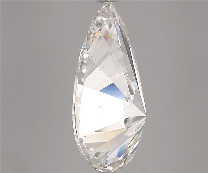 7.01ct G VS2 Rare Carat Ideal Cut Pear Lab Grown Diamond