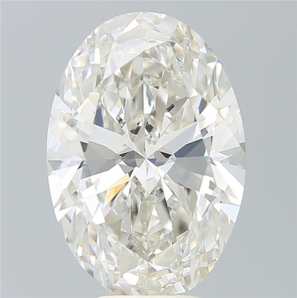 6.48 Carat Oval Lab Diamond