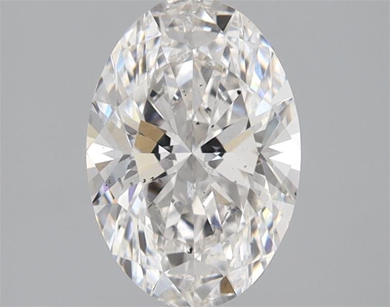 1.29ct F VS2 Rare Carat Ideal Cut Oval Lab Grown Diamond