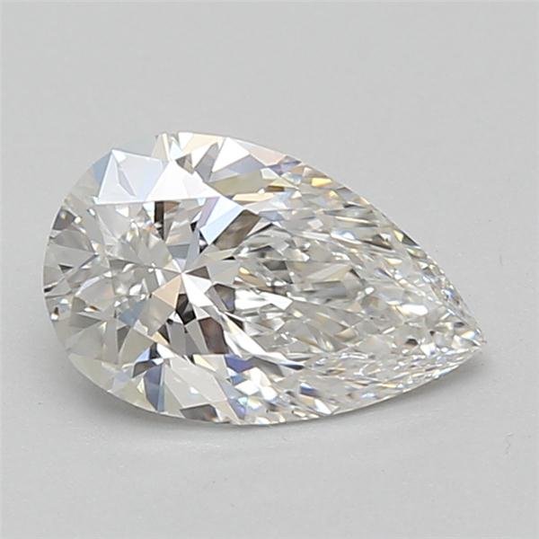 1.41ct D VS2 Rare Carat Ideal Cut Pear Lab Grown Diamond