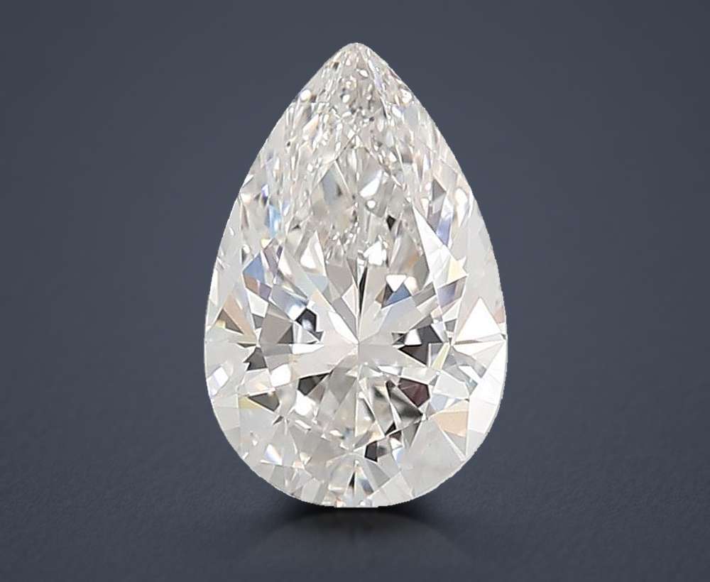 3.02 Carat Pear Lab Diamond
