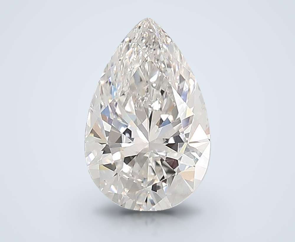 3.02 Carat Pear Lab Diamond