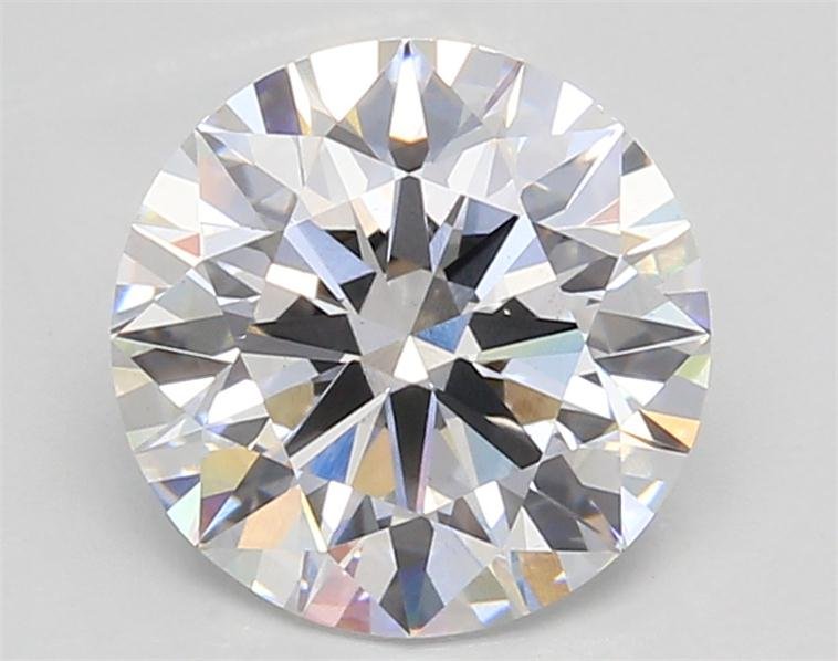 2.58ct D VS1 Rare Carat Ideal Cut Round Lab Grown Diamond