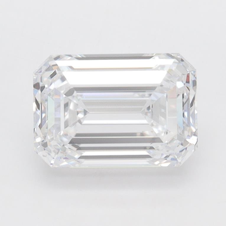 1.51ct D VVS1 Excellent Cut Emerald Lab Grown Diamond