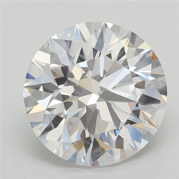 2.02ct D VS1 Rare Carat Ideal Cut Round Lab Grown Diamond