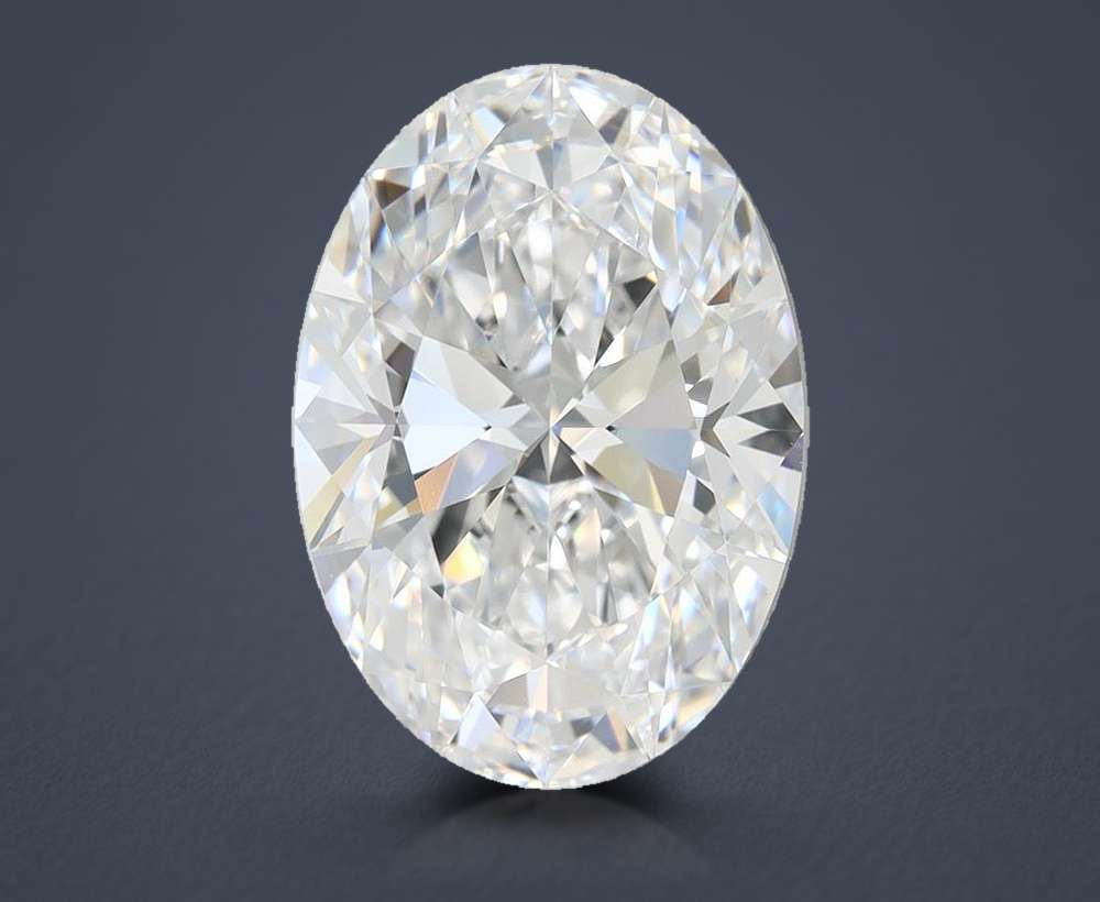 4.10 Carat Oval Lab Diamond