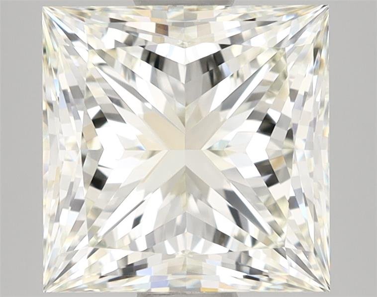 4.01ct J VVS2 Very Good Cut Princess Diamond