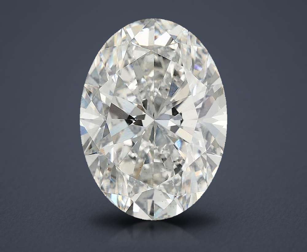 4.00 Carat Oval Lab Diamond