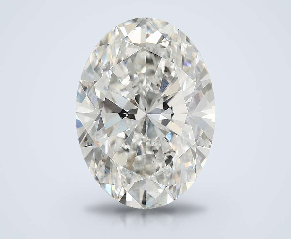 4.00 Carat Oval Lab Diamond