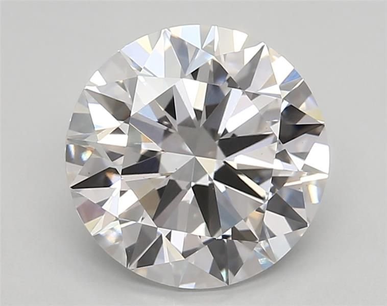 3.02ct D VS1 Excellent Cut Round Lab Grown Diamond