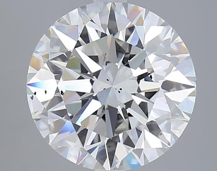 3.57ct F SI1 Excellent Cut Round Lab Grown Diamond