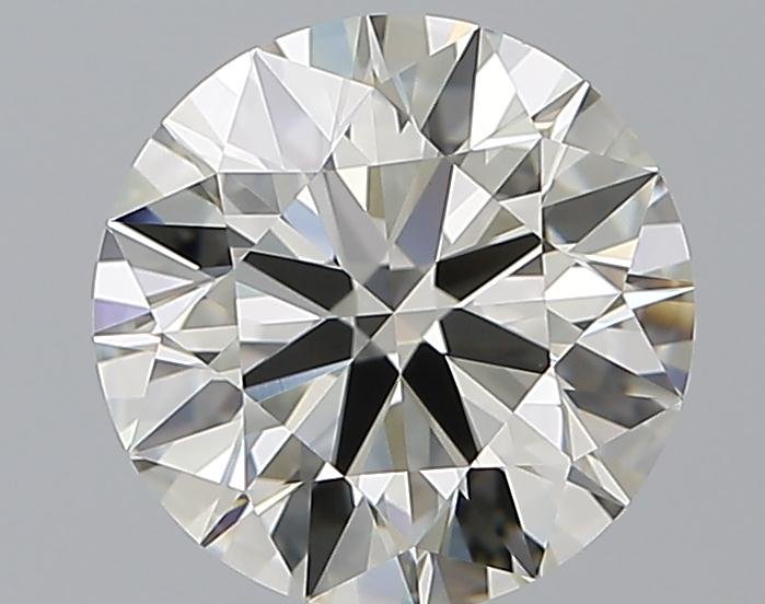 2.41ct K IF Rare Carat Ideal Cut Round Diamond