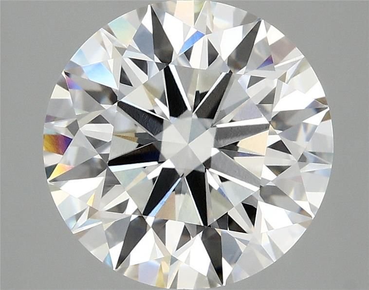 4.09 Carat Round Lab Diamond