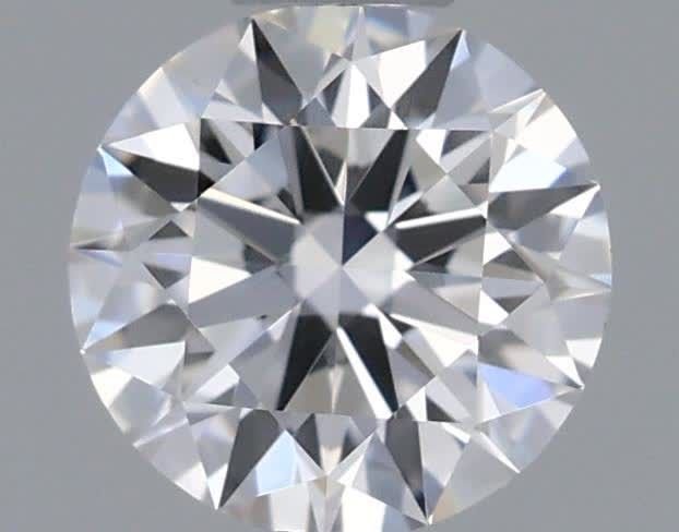 0.48ct D VS2 Rare Carat Ideal Cut Round Lab Grown Diamond