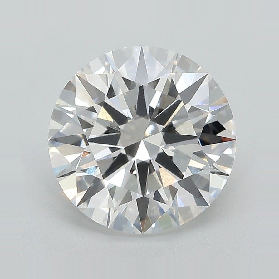 3.55ct D VVS2 Rare Carat Ideal Cut Round Lab Grown Diamond