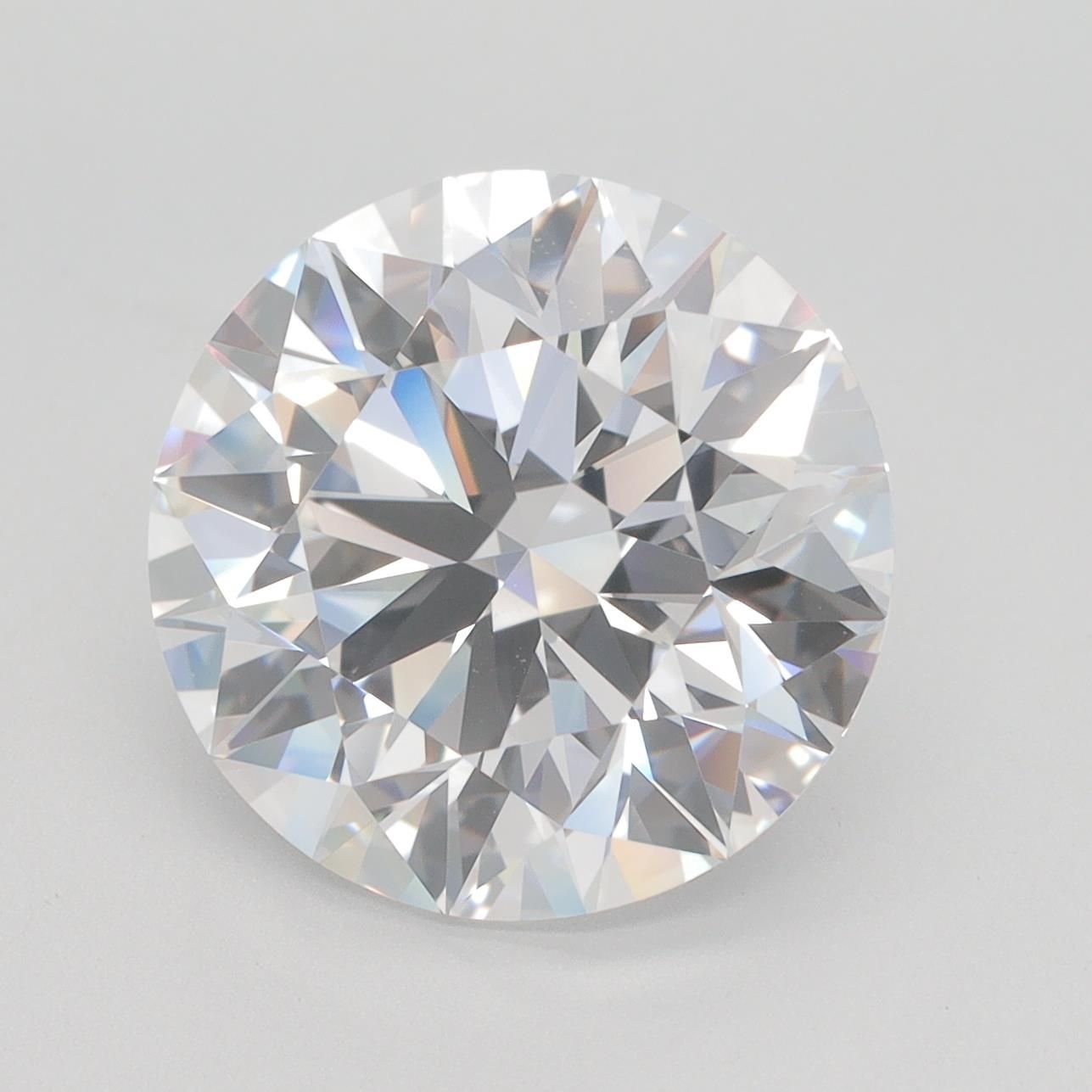 6.01ct D IF Rare Carat Ideal Cut Round Lab Grown Diamond