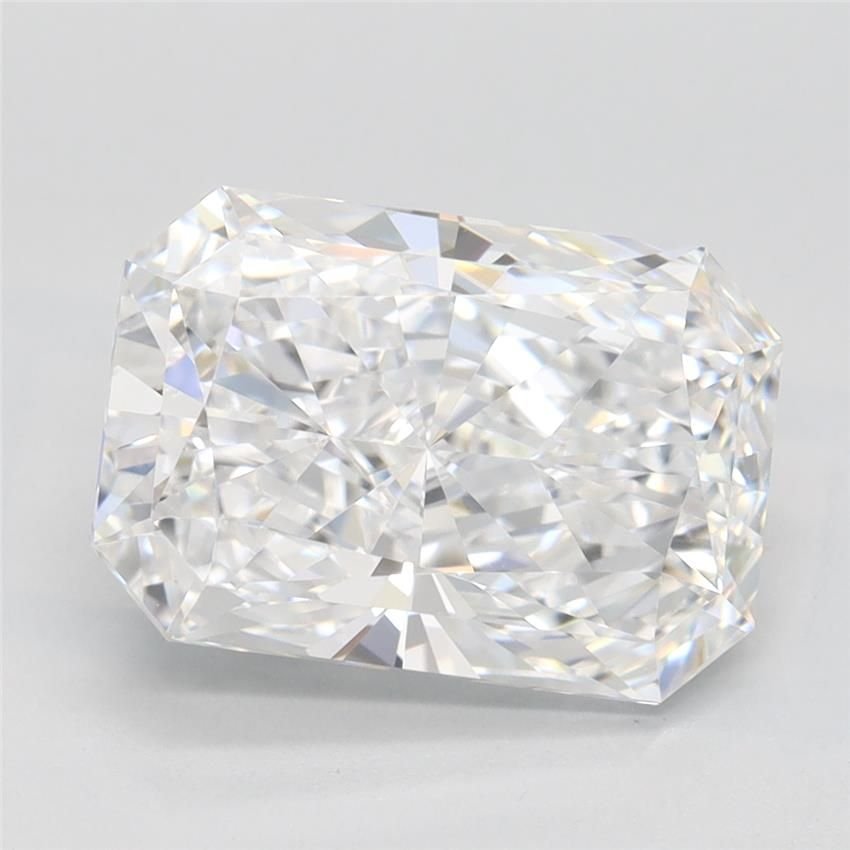 3.23ct D VVS2 Rare Carat Ideal Cut Radiant Lab Grown Diamond