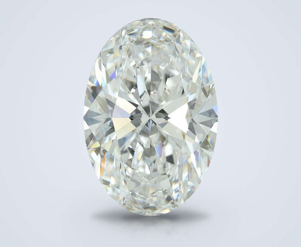 7.01 Carat Oval Lab Diamond