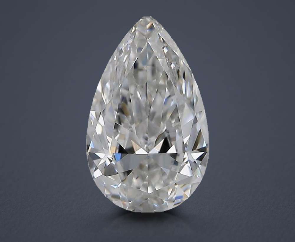 0.40 Carat Pear Natural Diamond
