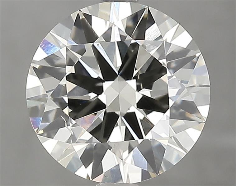 2.51ct K SI1 Excellent Cut Round Lab Grown Diamond