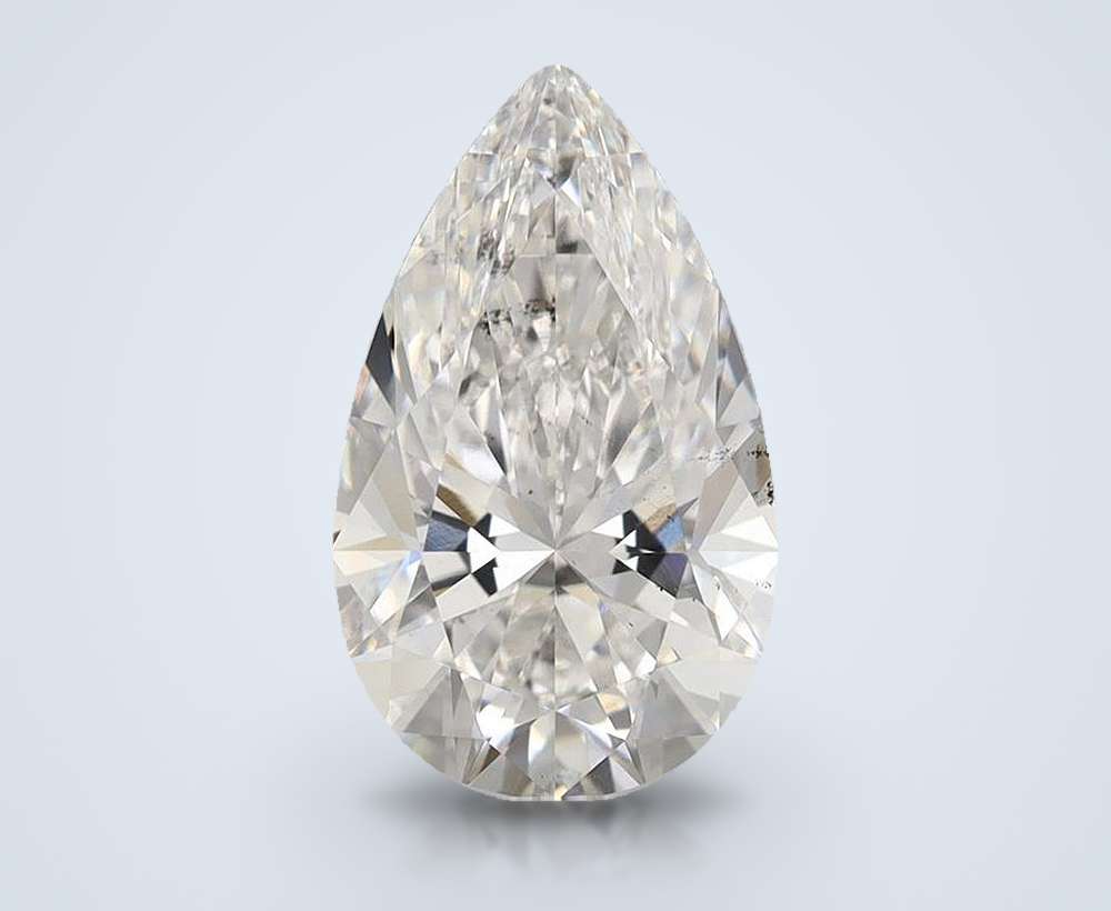 3.60 Carat Pear Lab Diamond