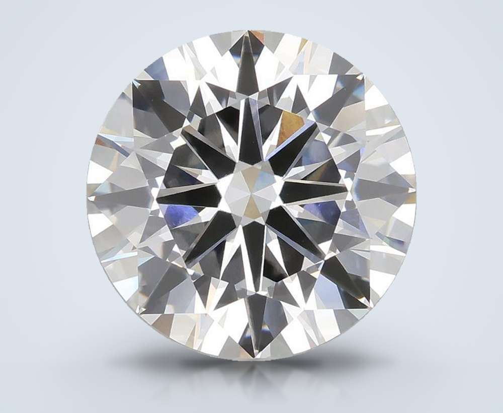 6.87 Carat Round Lab Diamond