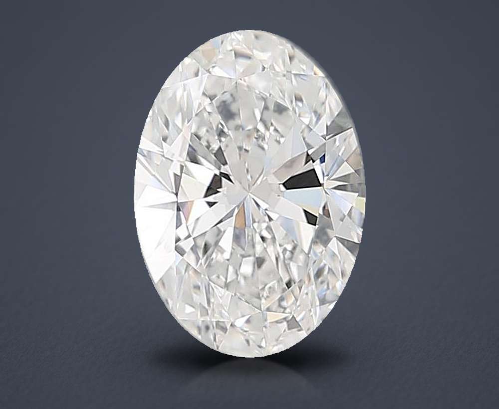 6.01 Carat Oval Lab Diamond