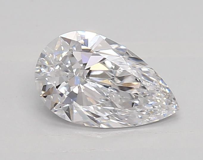 0.71ct D VVS2 Rare Carat Ideal Cut Pear Lab Grown Diamond