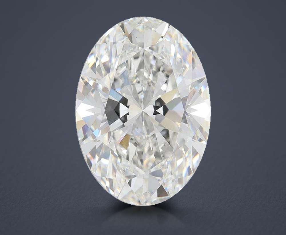 5.78 Carat Oval Lab Diamond