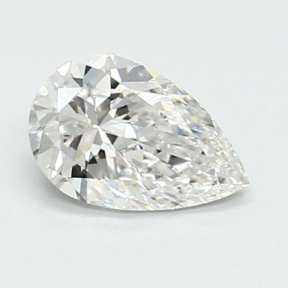 0.58ct D VS1 Rare Carat Ideal Cut Pear Lab Grown Diamond