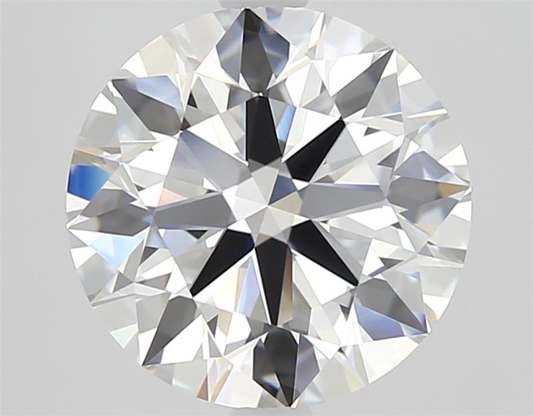 3.07ct D FL Rare Carat Ideal Cut Round Diamond