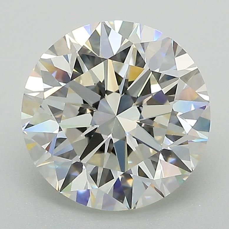 3.12ct H VVS1 Excellent Cut Round Lab Grown Diamond