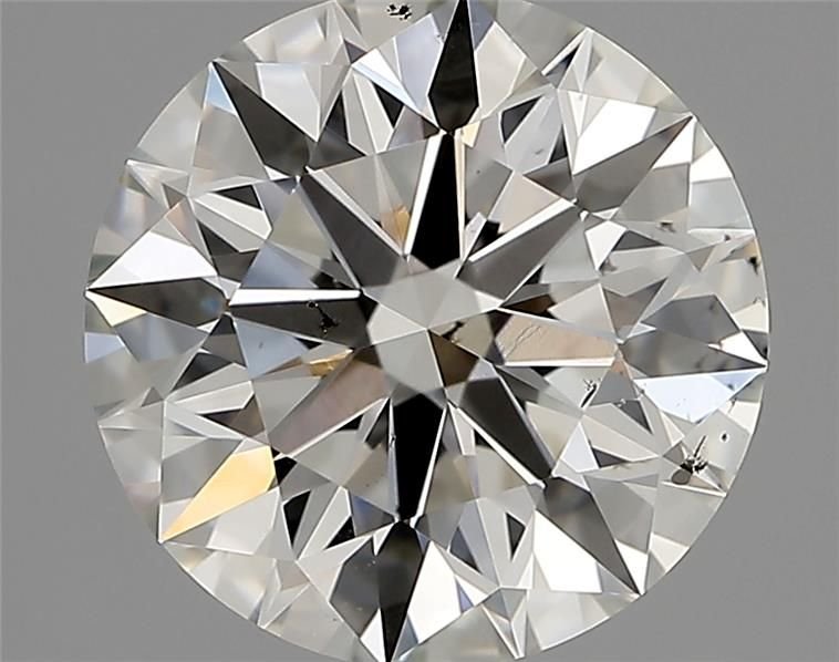 2.16ct J SI1 Rare Carat Ideal Cut Round Diamond