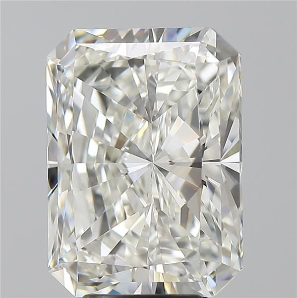 6.02ct I VS2 Rare Carat Ideal Cut Radiant Diamond